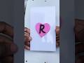 R Love craft with clay #shorts