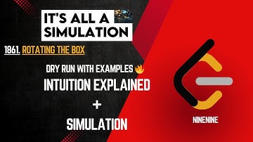 1861. Rotating the Box | Leetcode Daily Challenge | Simulation