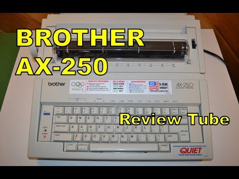 Brother AX-250 Smart Electronic Typewriter