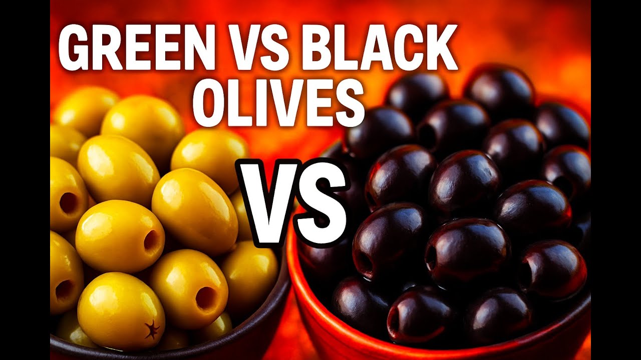 Зелёные против чёрных оливок: правда раскрыта