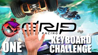 ONE HANDED CAR COMBAT: GRIP Combat Racing One Hand Keyboard Gaming Challenge screenshot 4