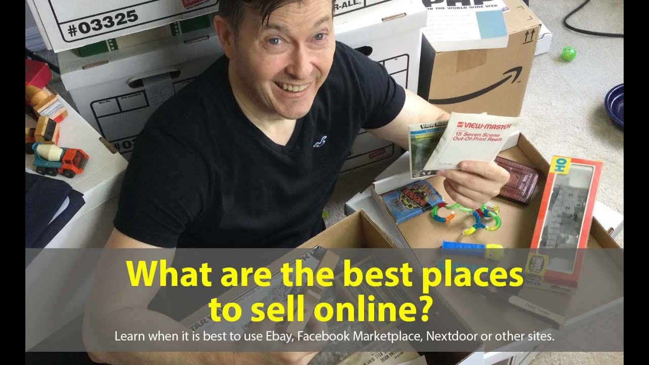 Where are the best place to sell your stuff online? Decluttering and