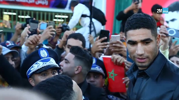 هكذا عاشت مدينة القصر الكبير أجواء استقبال النجم المغربي أشرف حكيمي