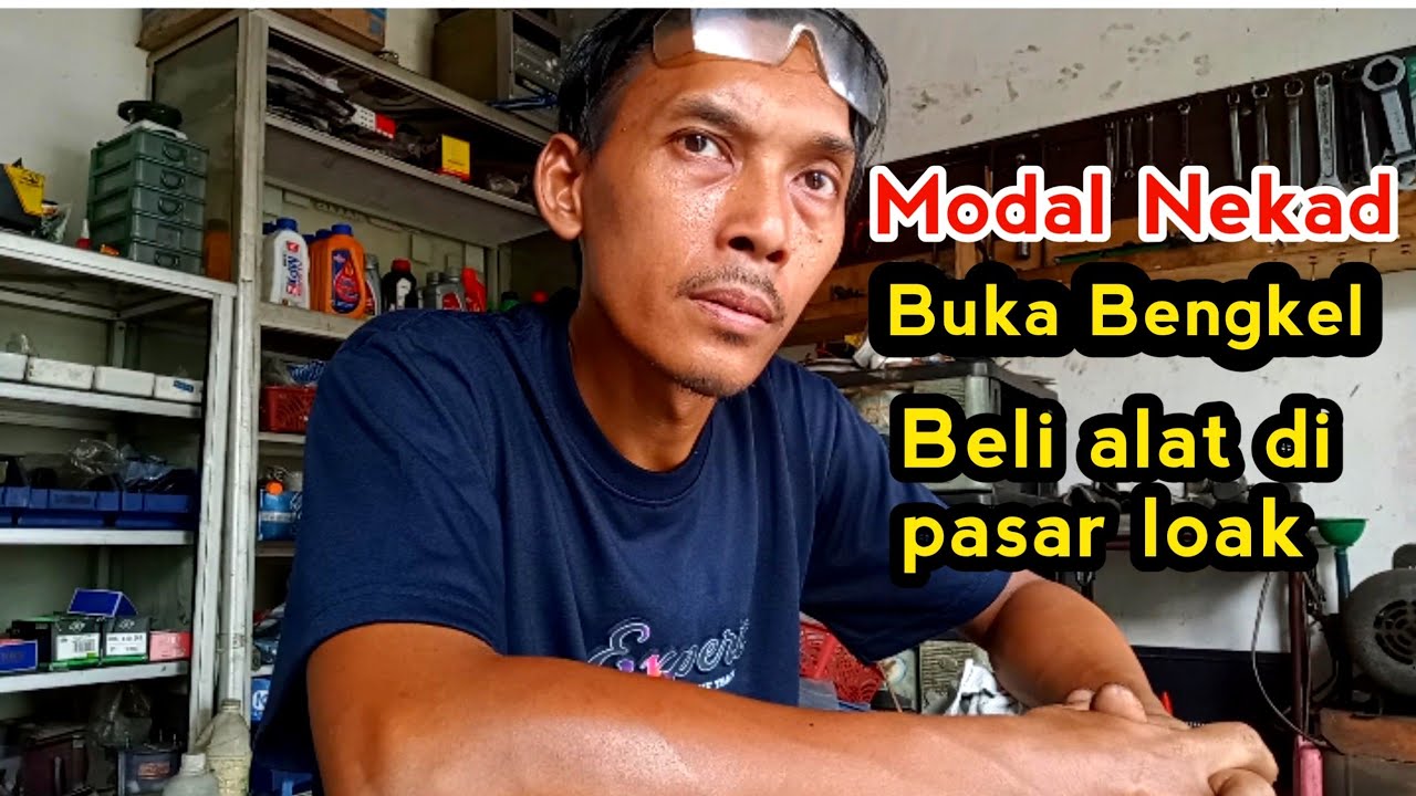 Hobi ngoprek motor suka di suruh Tetangga Akhirnya punya bengkel sendiri