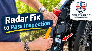 What To Do When an EV Won't Pass Inspection | District Current ADAS Radar Fix screenshot 4