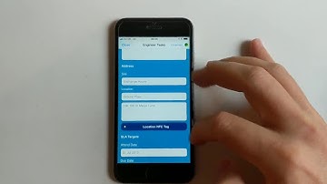 NFC Demo on iPhone 6