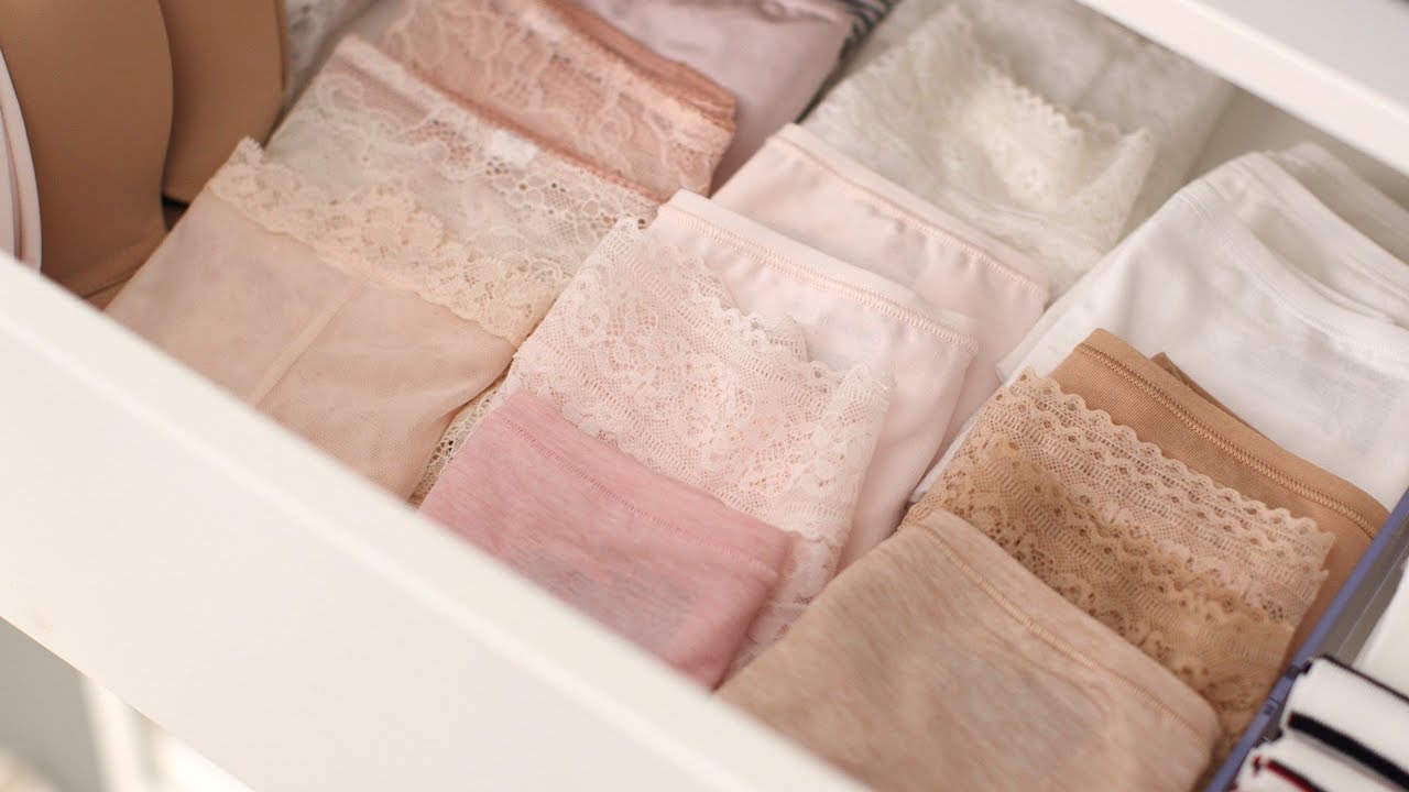 How To Organize an Underwear Drawer- Martha Stewart 