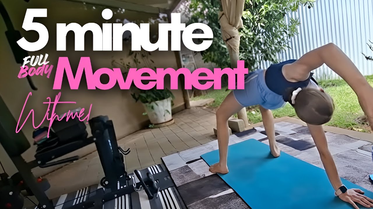 5 Minute Full Body Movement Flow | Daily Mobility & Energy Boost