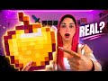 Painting an Enchanted Minecraft Golden Apple from my POV