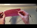 Cricut Newbie- Glitter HTV. How to weed, settings to cut, how to apply.