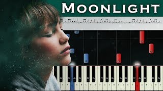 Grace VanderWaal - Moonlight - Piano tutorial + MIDI screenshot 5