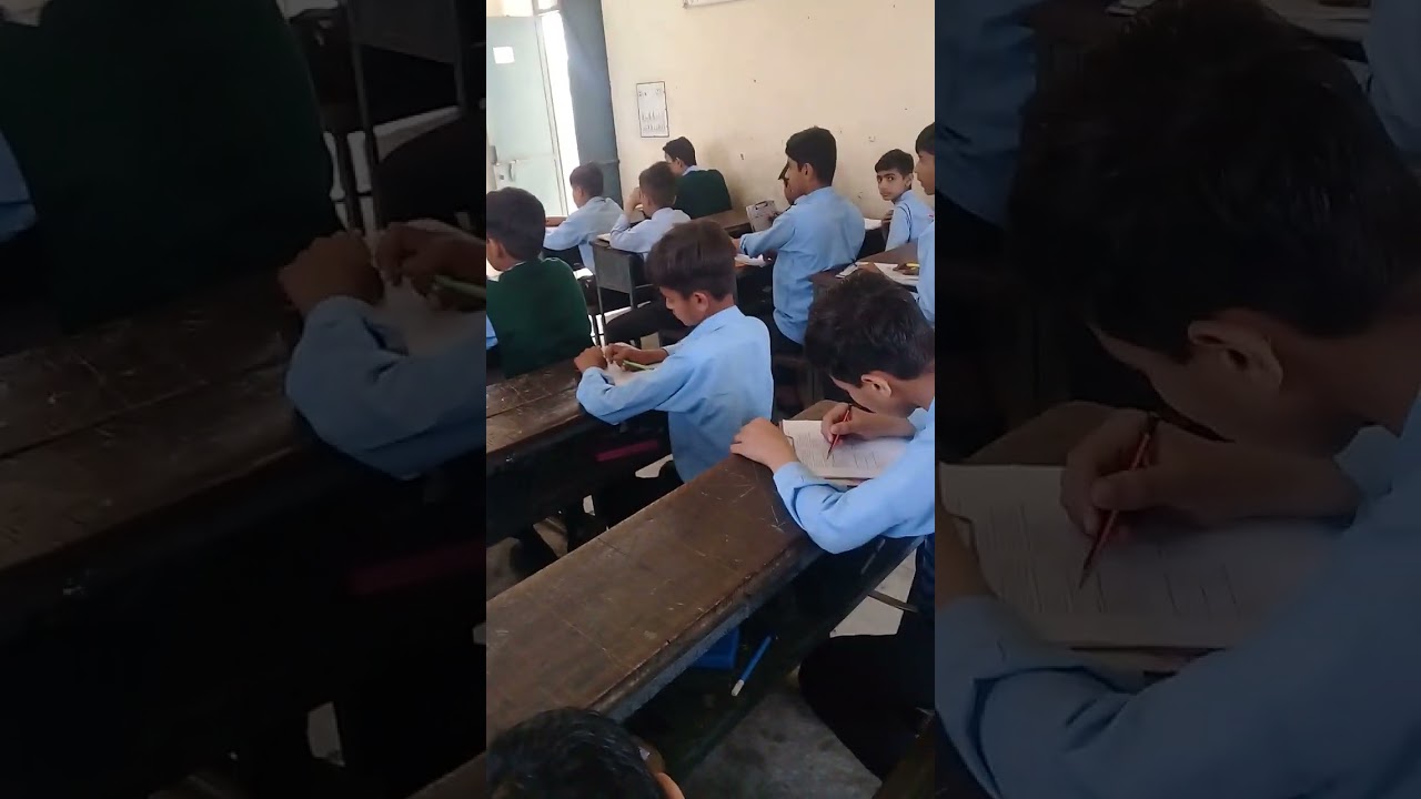 GHSD NO.1 Gakkhar salana exams March 2023  ki aike jhalak