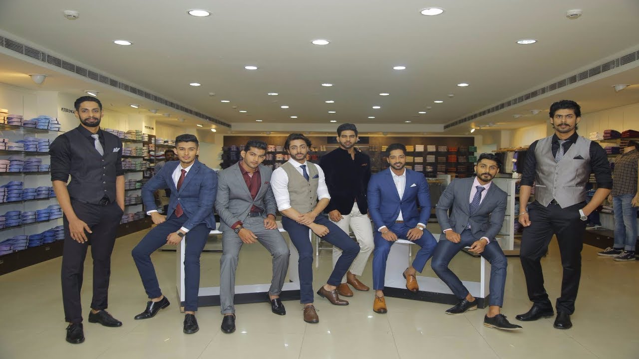 Mr India 2017 Chennai Finalists Visit Peter England Store YouTube