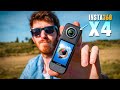 Insta360 x4  la nouvelle camra 360 8k 