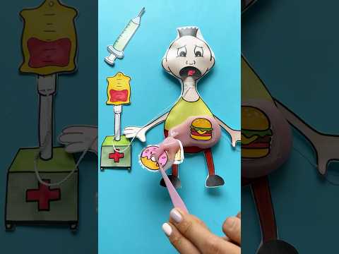 Rescue HAMOOD HABIBI Pregnant Squishy Paper | Doctor Set Paper Diy