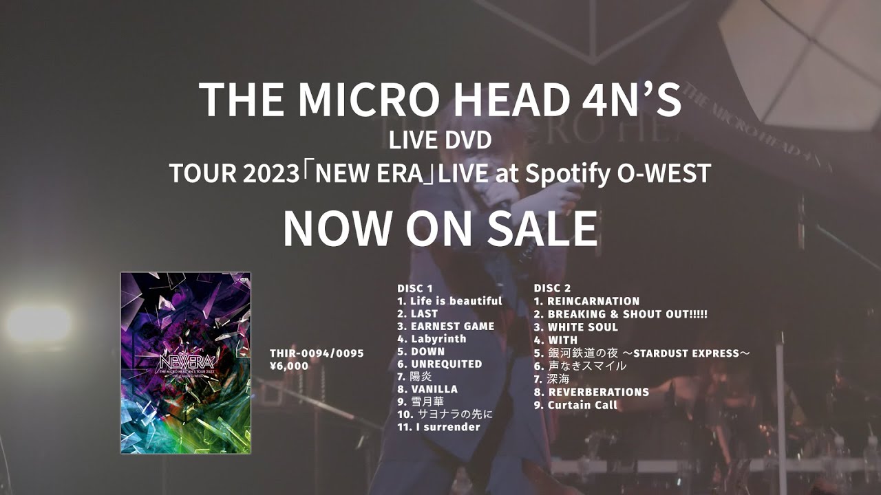 REINCARNATION】THE MICRO HEAD 4N'S TOUR 2023「NEW ERA」LIVE at