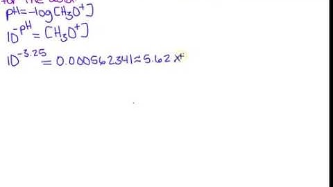 Find Ka given a concentration and pH using RICE method