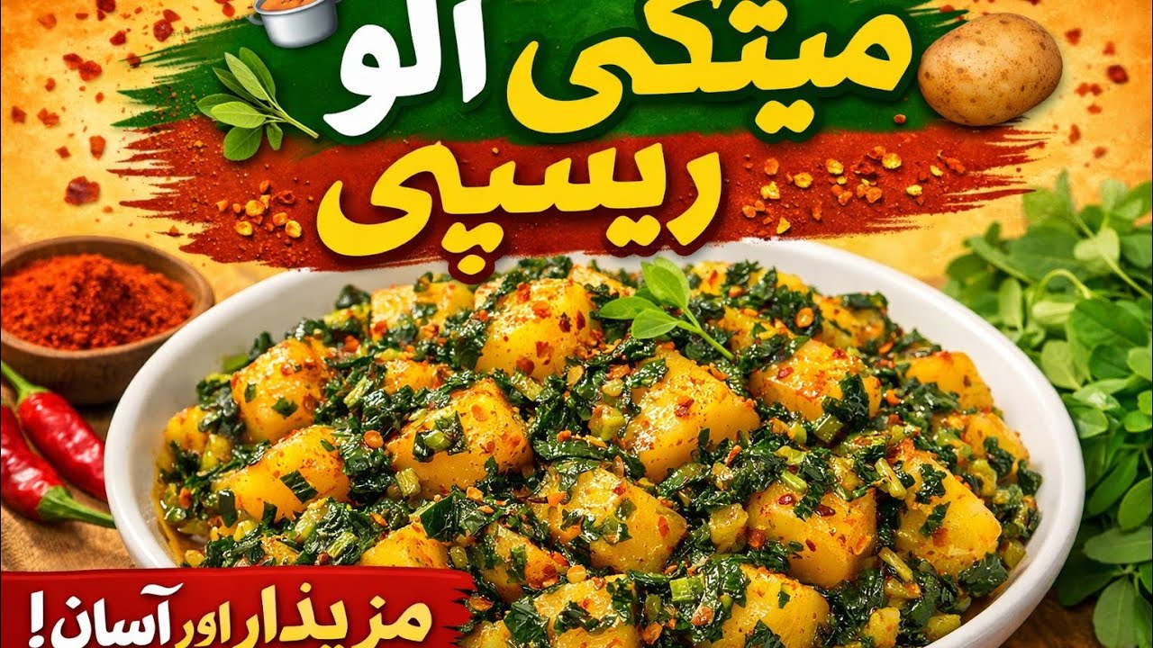 Aloo Methi Recipe | Easy Homemade Style food !