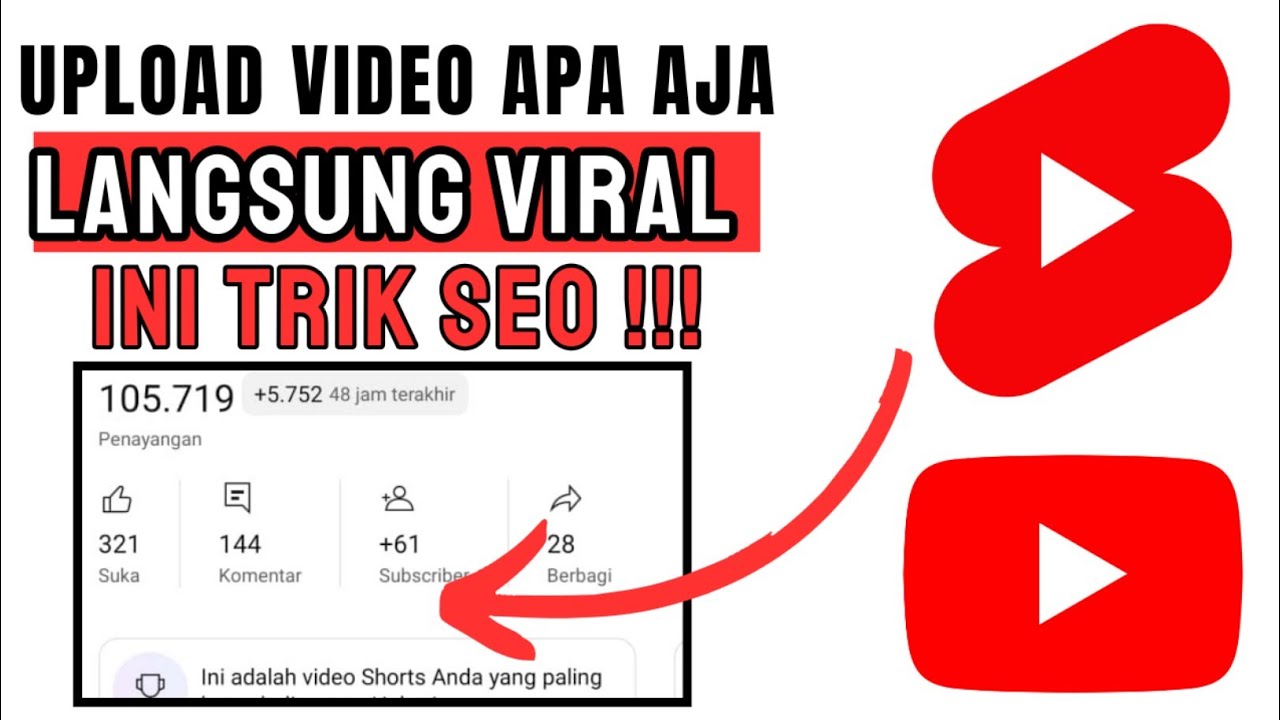 TRIK SEO VIRAL 2025‼️Upload Video Apa Aja Langsung Viral