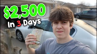 How I Made $2,500 In 3 Days (Car Flipping)