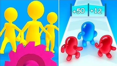 Max Levels Join Blob 3D Vs Join Clash 3D ❌ All New Max Update Mobile Gameplay WE23