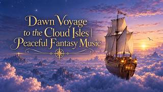 Medieval Sky Voyage to the Floating Cloud Isles | Peaceful Fantasy Music (2 Hours)