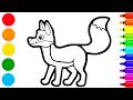 How to Draw a Cute Fox | Easy Step by Step Tutorial