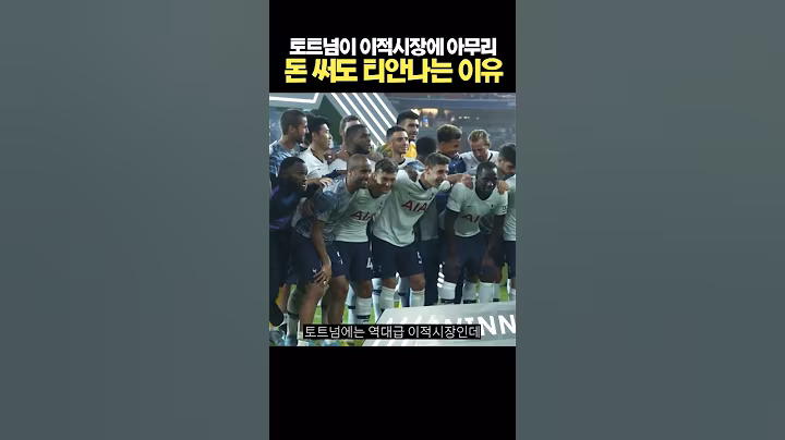토트넘이 이적시장에 아무리 돈 써도 티안나는 이유