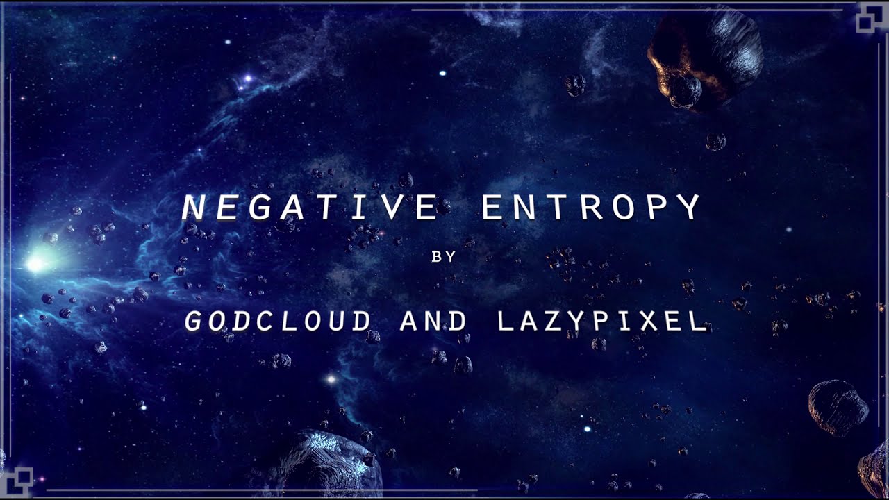 GODCLOUD X LAZY PIXEL- "NEGATIVE ENTROPY" 2020