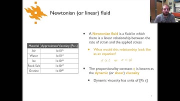 Geodynamics - Lecture 9.1: Introduction to fluid mechanics