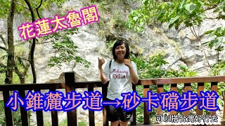 花蓮太魯閣\/小錐麓步道→砂卡礑步道\/可以搭台灣好行去