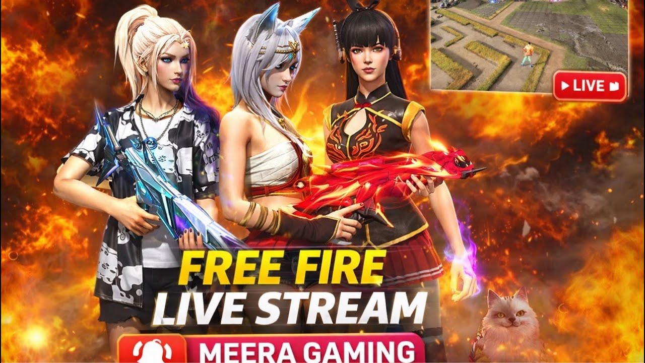 [🔴] freee fure live streemuid cheak🎀💁🏻‍♀️snd br cs rank push☺️🎀🎀