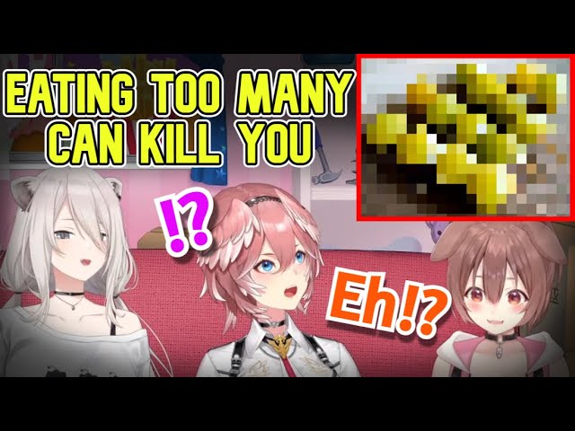 Everyone is Shocked at Botan's Poisonous, Favorite Festival Food [Hololive/Korone/Lui/Watame]