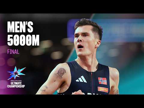 Jakob Ingebrigtsen surges in final metres to win 5000m gold | World Athletics Ultimate Championship