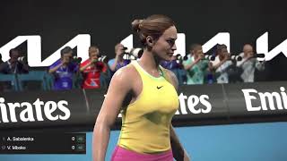 🔴Live: Aryna Sabalenka Vs Victoria Mboko - Australian Open 2026 - Pre Quarter - Official game WTA