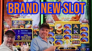 Huge Bonus Wins on Brand New River Dragons 888 Ultra Slot at Coushatta!