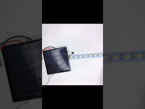 Harness the Power of the Sun ☀️: Diy Automatic Solar Light On/Off #viral