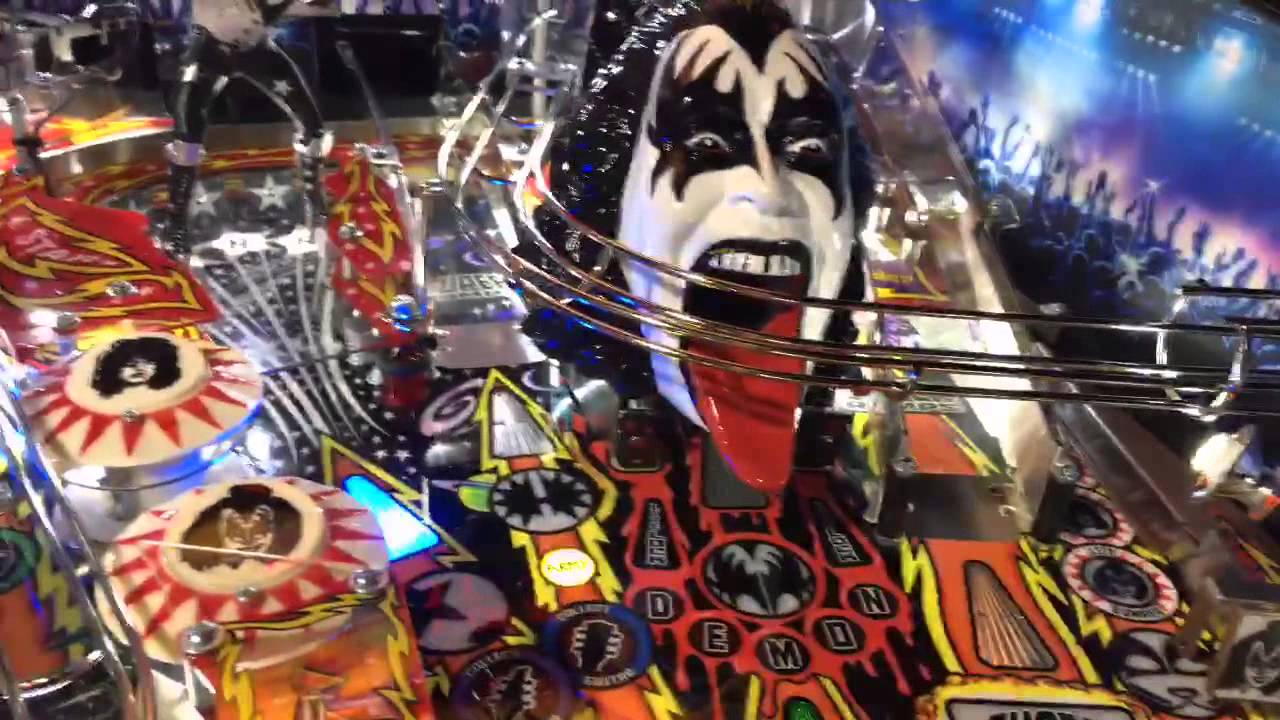 Kiss Pinball Pro by Stern with Mezel Mod and other Upgrades