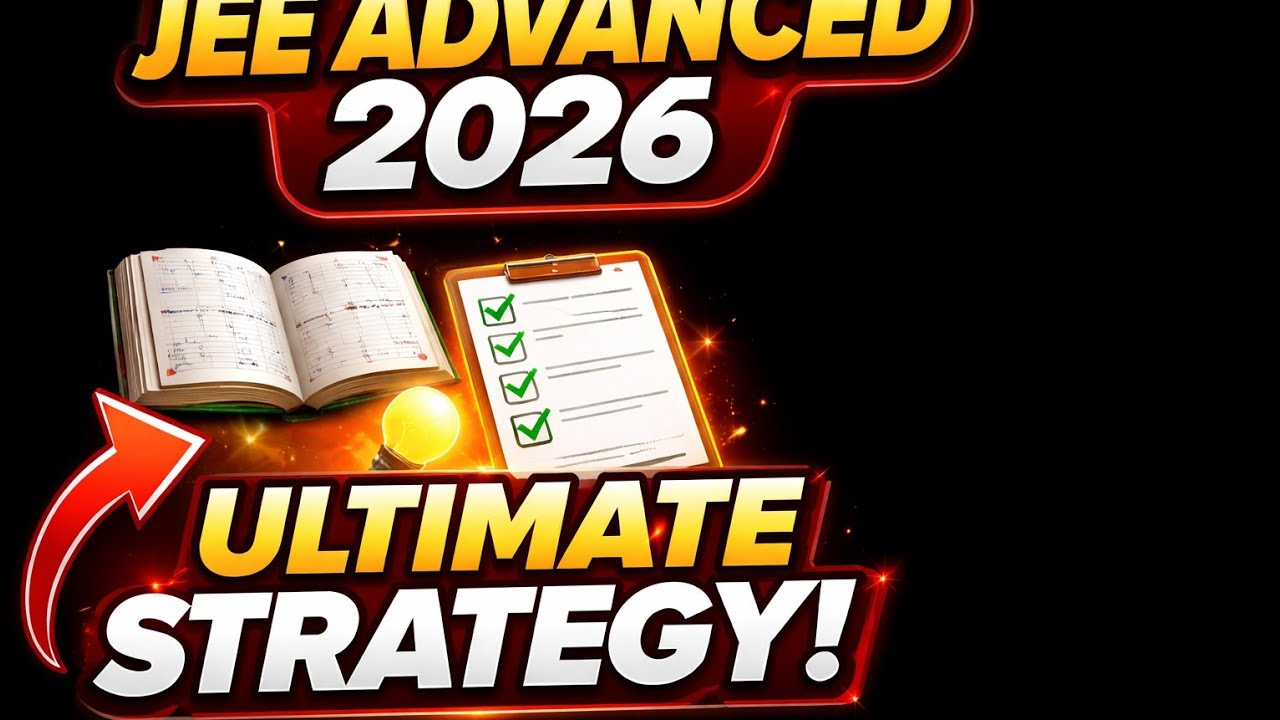 JEE Advanced 2026 Strategy - YouTube