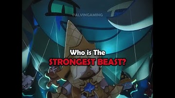 who is the strongest beast? #cookierunkingdom