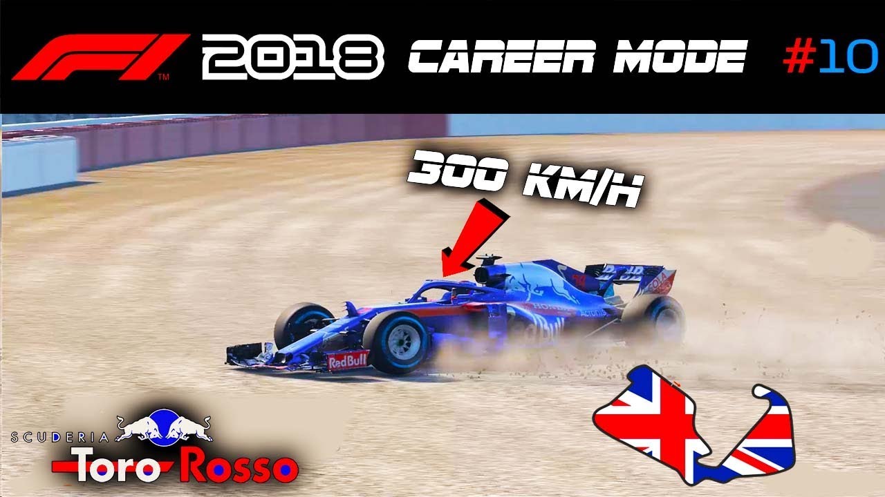 КАТАСТРОФИРАХ СЪС СКОРОСТ ОТ 300 KM/H | F1 2018 Career Modе