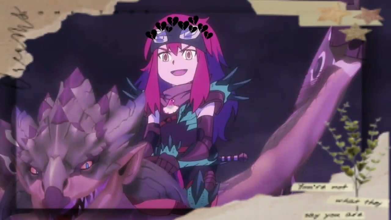 اغنية عن شهر ديسمبر💔على شيفال🌸مونستر هنتر/ايمي هيتاري💔طلب