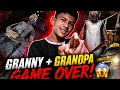 Double Trouble 😱 Granny + Grandpa dono ek saath!#granny#grannygame#horrorgaming#scarygame#escapegame