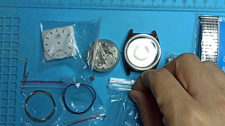 花50元人民币购买全新零件组装老上海机械表，spent 8 dollar to buy new parts to assemble a old Shanghai mechanical watch - 天天要闻