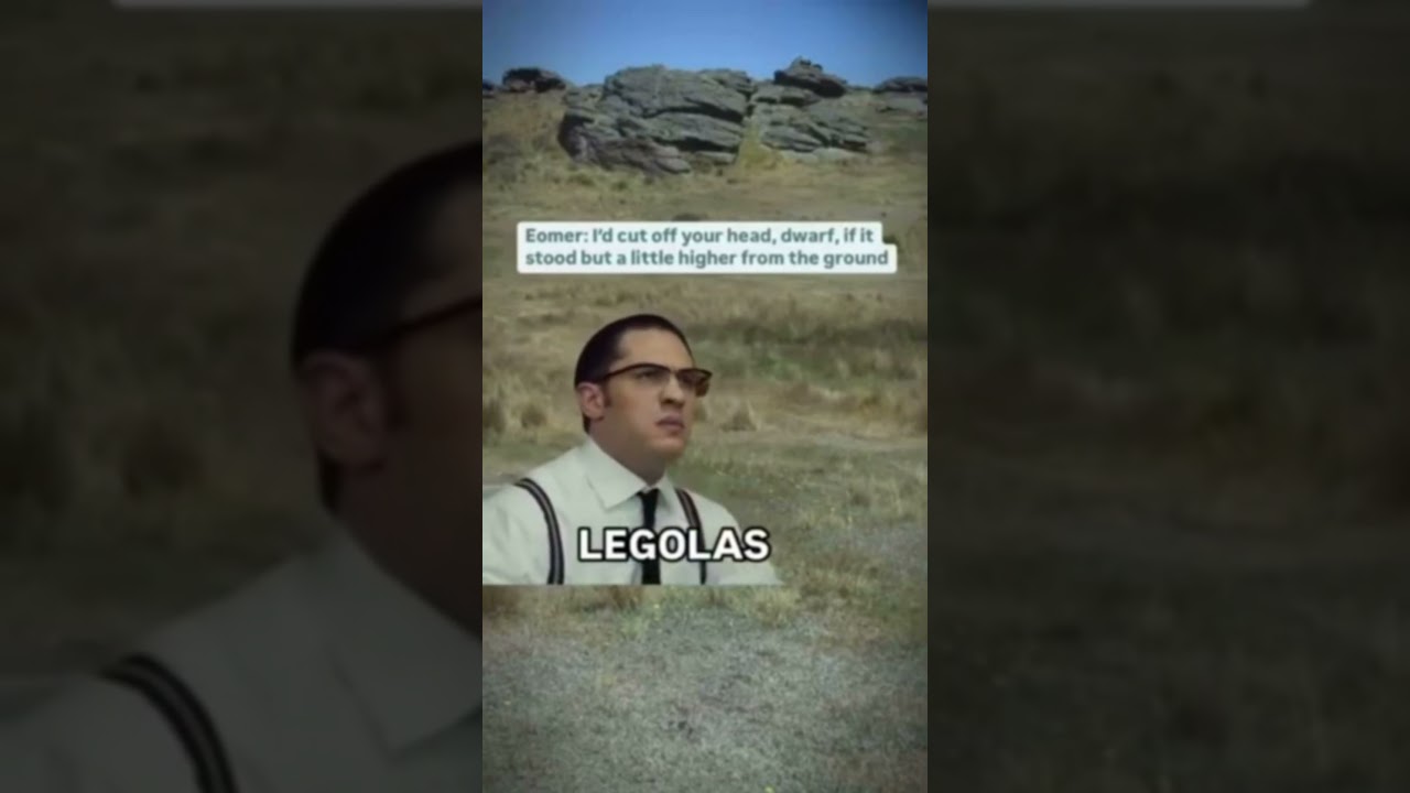 Legolas was ready to throw down instantly. 🤣🔥 