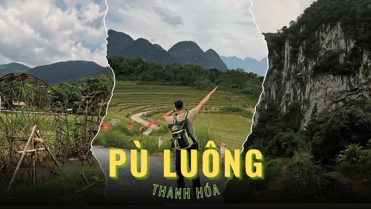 PÙ LUÔNG - THANH HÓA | Ghé chơi Bè tre suối Chàm - Cung đường chữ S - Hang Dơi Kho Mường - Thác Hiêu