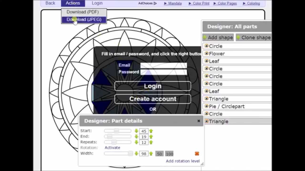 Come Disegnare E Colorare Un Mandala