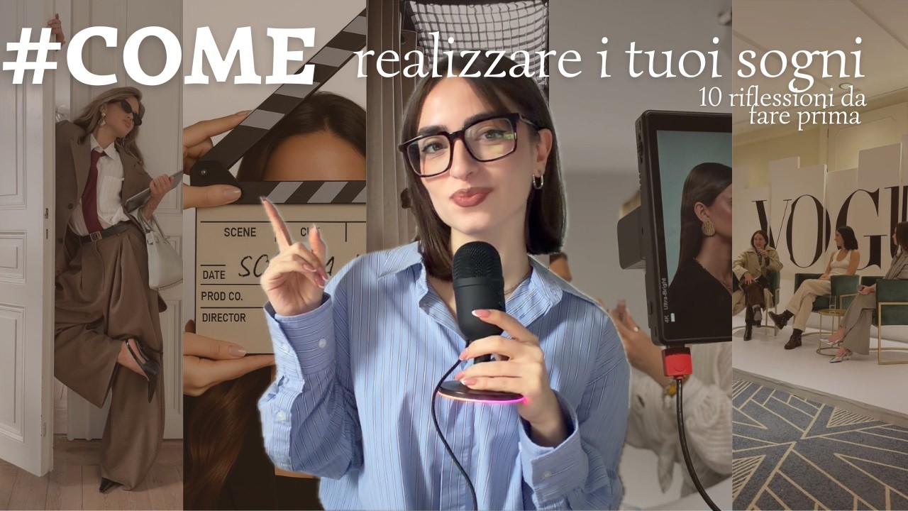 #COME realizzare i tuoi sogni