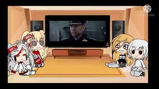 Bismarck Class And Admiral Flat Chest Class Reacts to Sabaton-Bismarck