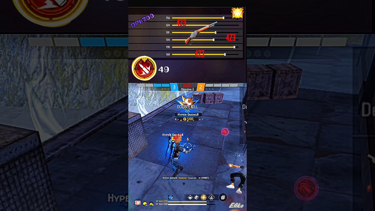 Free Fire [ OB46 ] Update Best Sensitivity Setting ⚙️| After update Best Sensitivity In Free Fire 🔥